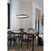 LED PENDANT 37W 3000K 4800LM BLACK EGLO RUOTALE - Пендели<<<Вътрешно