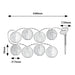 LED SOLAR DECORATIVE CABLE 0.48W 2.3M IP44 RABALUX TITU - Градинско осветление<<<Градинско и парково