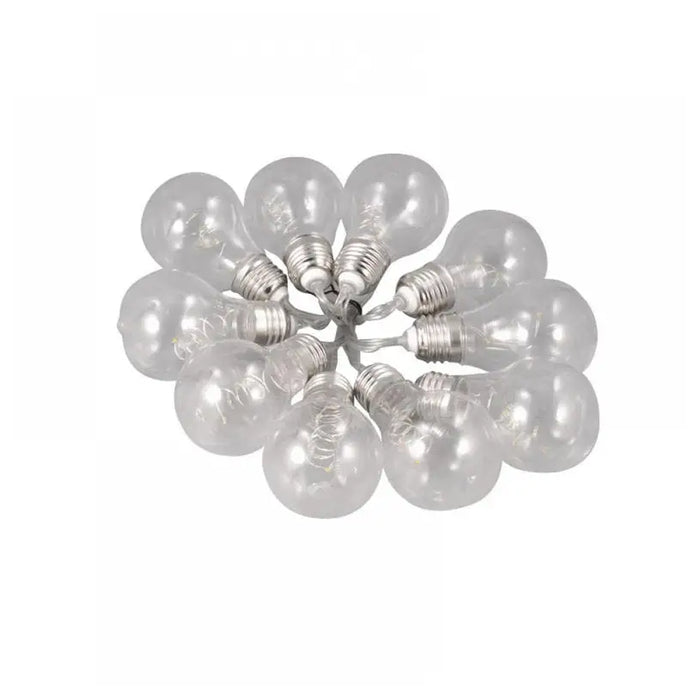 LED SOLAR GARLAND 10X0.1W 4M LIGHTEX BULB - Соларни лампи<<<Външно осветление<<<Осветление<<<Praktiker&&&Соларни