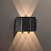 LED SOLAR WALL 10W 4000K IP54 VIVALUX DOMINO - Соларни лампи<<<Външно осветление<<<Осветление<<<Praktiker&&&Соларни