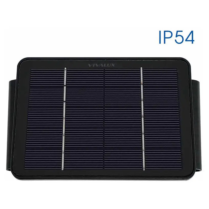 LED SOLAR WALL 10W 4000K IP54 VIVALUX DOMINO - Соларни лампи<<<Външно осветление<<<Осветление<<<Praktiker&&&Соларни