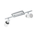 LED SPOT DAVIDA 2XGU10 5W XROM/WHITE EGLO - Спотове<<<Вътрешно осветление<<<Мебели и
