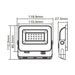 LED SPOTLIGHT 20W 6000K IP65 VITO SAVA - Прожектори<<<Външно осветление<<<Осветление<<<Praktiker