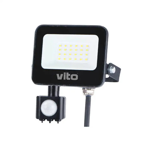 LED SPOTLIGHT 20W 6000K IP65 WITH SENSOR VITO SAVA - Прожектори<<<Външно осветление<<<Осветление<<<Praktiker
