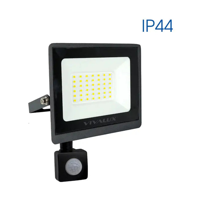 LED SPOTLIGHT WITH SENSOR 30W 6400K 2400LM IP44 VIVALUX NYX - Прожектори<<<Външно осветление<<<Осветление<<<Praktiker