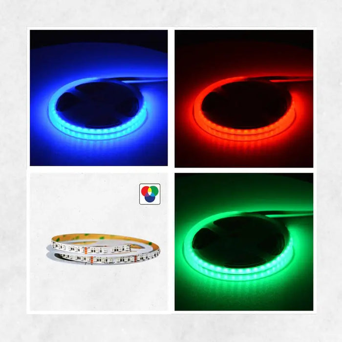 LED STRIP 120/1 18W IP20 5M RGB VIVALUX - LED ленти и аксесоари<<<Вътрешно осветление<<<Мебели и