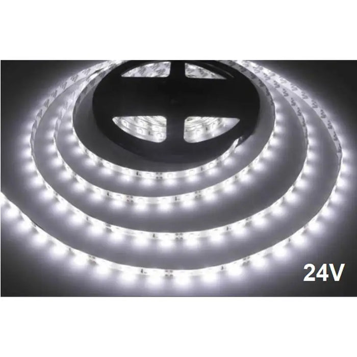 LED STRIP 9.6W 6500K IP20 5M 24V VITO - LED ленти и аксесоари<<<Вътрешно осветление<<<Мебели и
