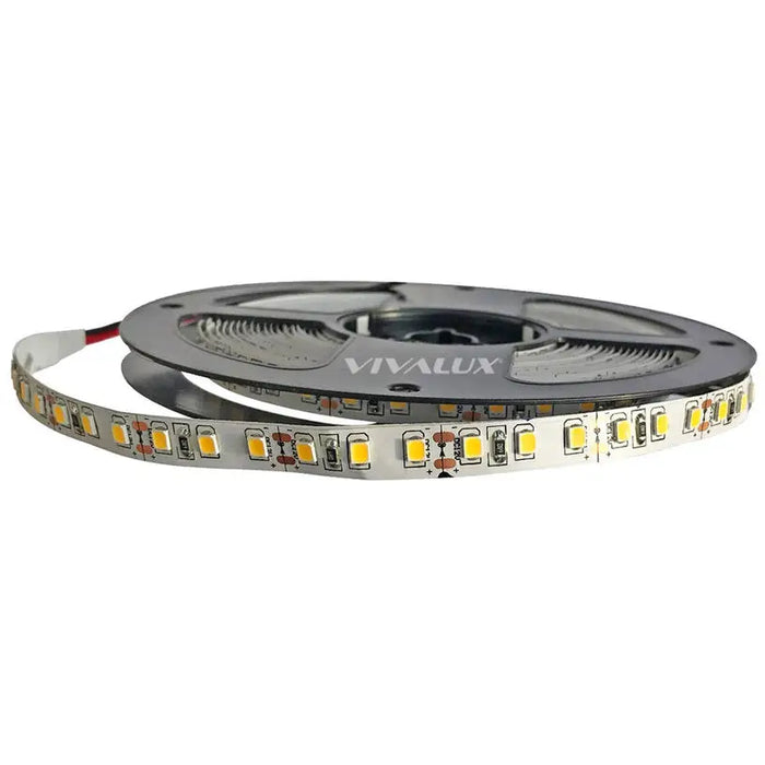 LED STRIP 9.6W/M 5M 12V 6400K 120/1 VIVALUX - LED ленти и аксесоари<<<Вътрешно осветление<<<Мебели и