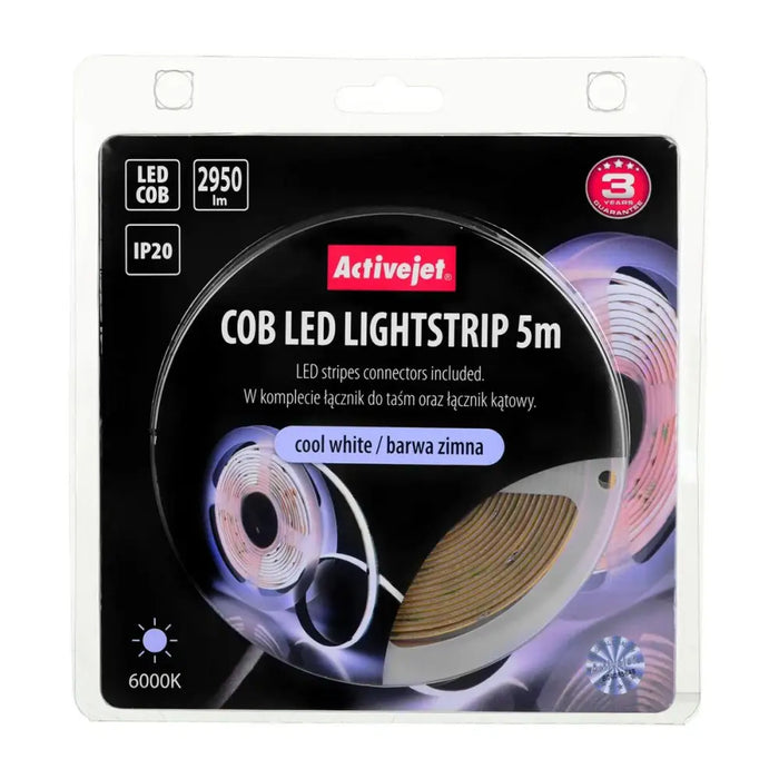 LED strips Activejet AJE-COB 5m zim No F 30 W - LED Осветление<<<Декорация и Осветление<<<Дом Градина<<<BigBuy&&&LED