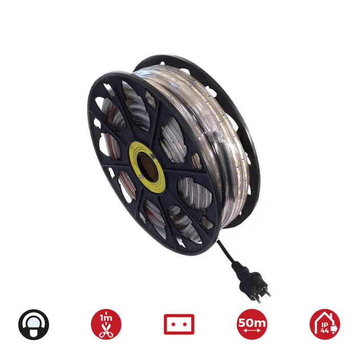 LED strips EDM 72700 4,2 W x 1 m 50 m Cold light 6400 K 350 lm - Декорация и Осветление<<<Дом Градина<<<BigBuy&&&LED