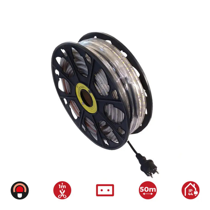 LED strips EDM 72704 Red 4,2 W x 1 m 50 m 350 lm - Декорация и Осветление<<<Дом Градина<<<BigBuy&&&LED