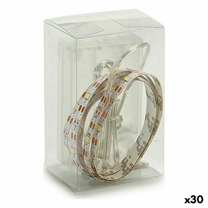 LED strips Gift Decor White 1 m (30 Units) - Декорация и Осветление<<<Дом Градина<<<BigBuy&&&LED Осветление<<<Декорация