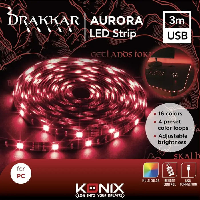 LED strips KONIX KX AURORA - Декорация и Осветление<<<Дом Градина<<<BigBuy&&&LED Осветление<<<Декорация и
