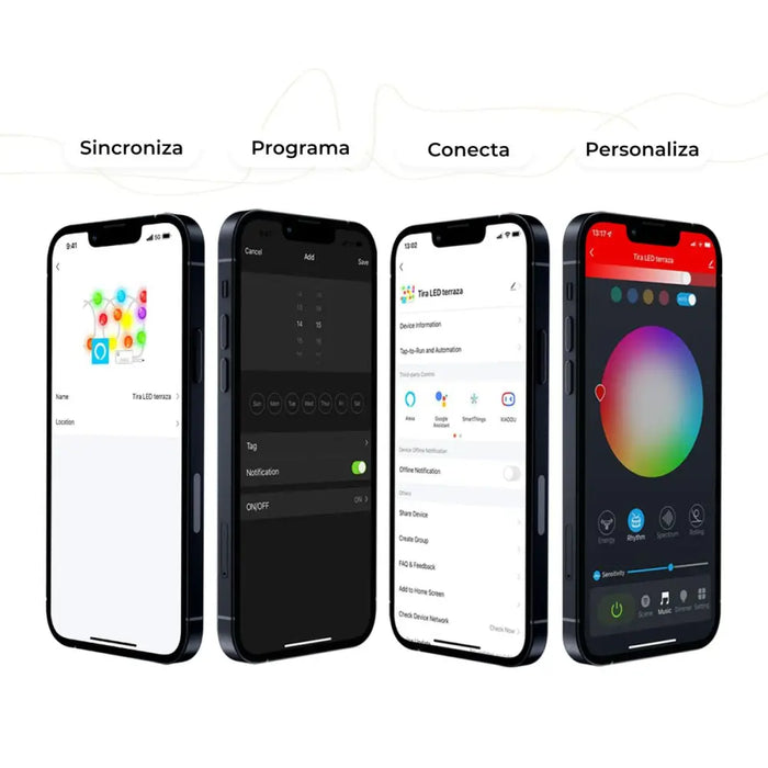 LED strips KSIX RGB (10 m) - Декорация и Осветление<<<Дом Градина<<<BigBuy&&&LED Осветление<<<Декорация и