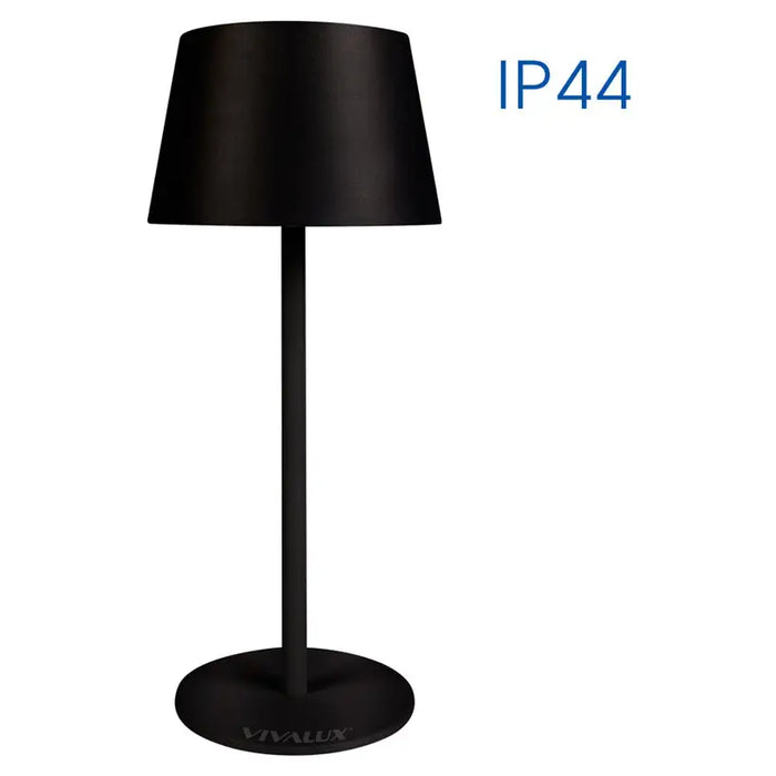 LED TABLE LAMP 4W 4000K IP44 BLACK VIVALUX LORI - Настолни лампи<<<Вътрешно осветление<<<Мебели и