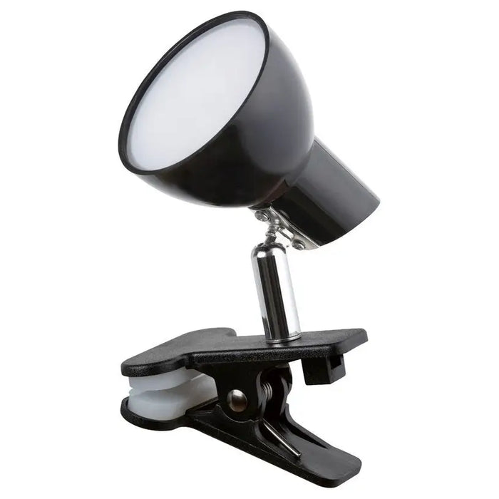 LED TABLE LAMP WITH CLIP 5W 360LM 3K BLACK RABALUX NOAH - Настолни лампи<<<Вътрешно осветление<<<Мебели и