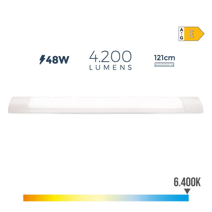 LED Tube EDM 31681 A E 48 W 4200 Lm (6500 K) (6400 K) - Декорация и Осветление<<<Дом Градина<<<BigBuy&&&LED