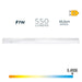 LED Tube EDM 31685 White A E 7 W 600 lm 3,6 x 50,5 x 3 cm 50,5 x 2,2 x 3,5 cm (6500 K) (6400 K) - Декорация и