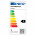 LED Tube EDM 31685 White A E 7 W 600 lm 3,6 x 50,5 x 3 cm 50,5 x 2,2 x 3,5 cm (6500 K) (6400 K) - Декорация и