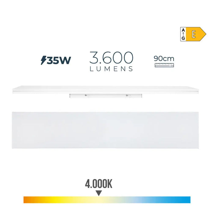 LED Tube EDM 31754 A E 35 W 3600 lm (4000 K) - Декорация и Осветление<<<Дом Градина<<<BigBuy&&&LED