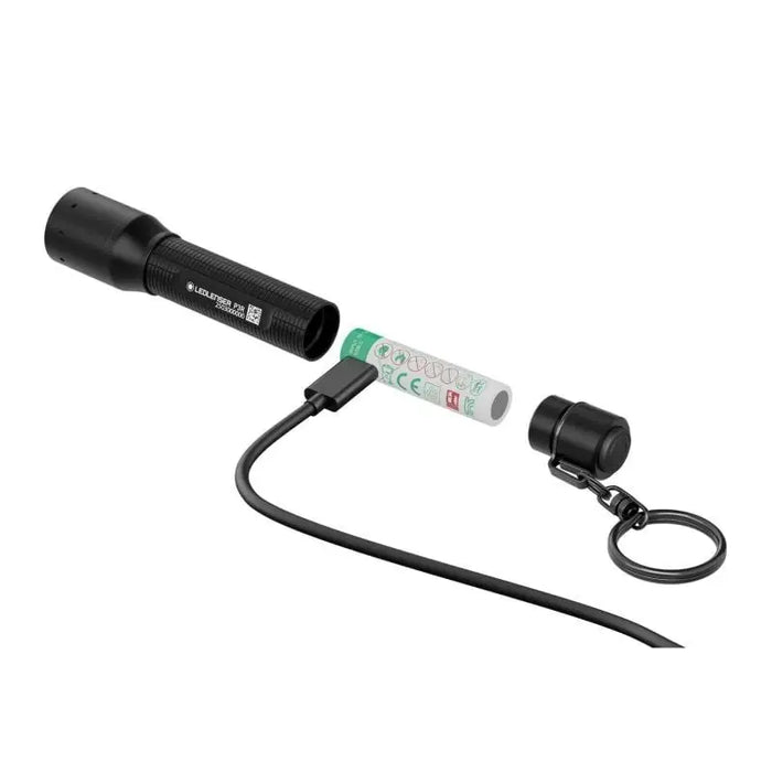Ledlenser P3R Black Keyring flashight LED - FlashlightsOSW-LAT<<<LightingOSW<<<ActionPL