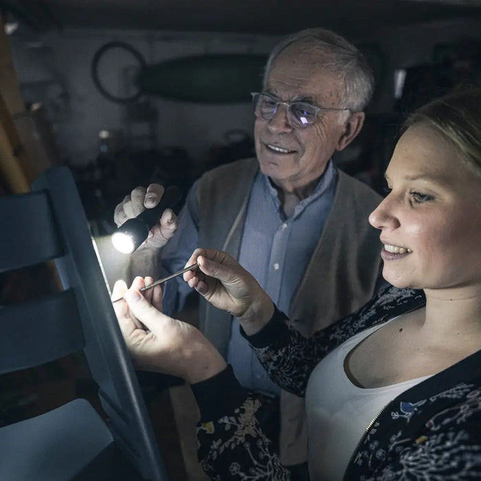 Ledlenser P6R Black Hand flashlight LED - FlashlightsOSW-LAT<<<LightingOSW<<<ActionPL