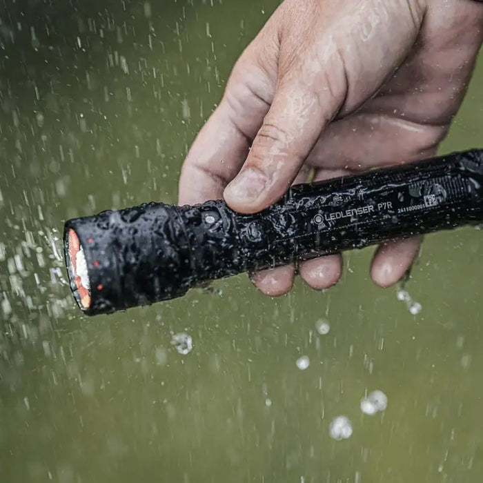 Ledlenser P7R Black Hand flashlight LED - FlashlightsOSW-LAT<<<LightingOSW<<<ActionPL