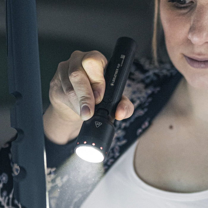 Ledlenser P6R Black Hand flashlight LED