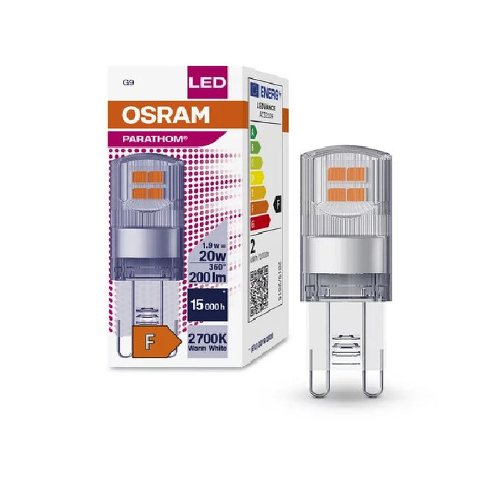 LED LAMP PARATHOM PIN CL 20 non-dim 1.9W/827 G9 LEDVANCE