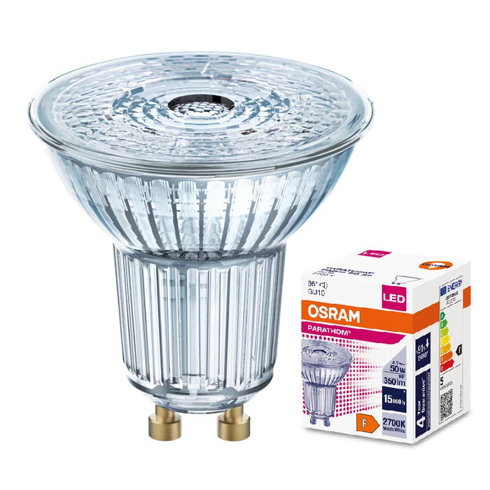 LED LAMP PARATHOM PAR16 50 36° 4.3W/827 GU10 LEDVANCE
