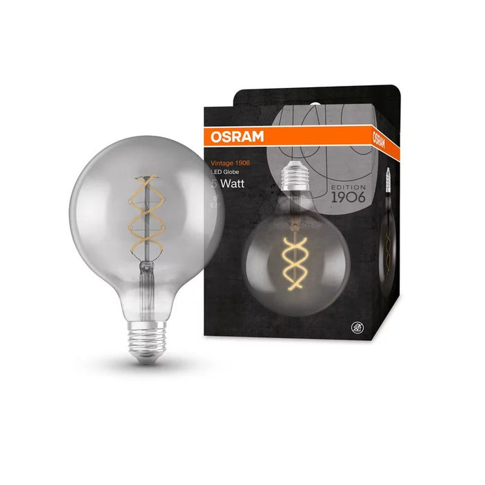 LED BULB E27 5W 250LM GLOBE125 SMOKE VINTAGE OSRAM