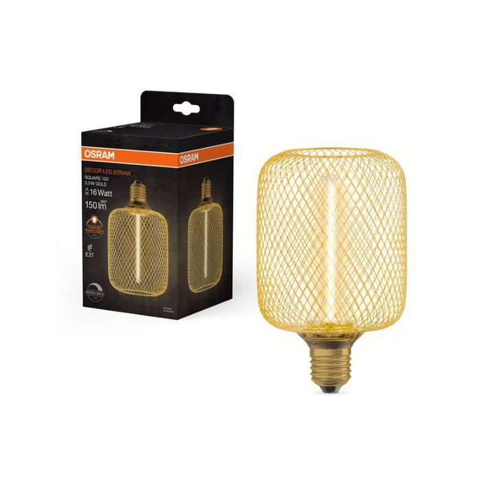 LED BULB E27 3.5W 1800K 150LM FILAMENT GOLD OSRAM