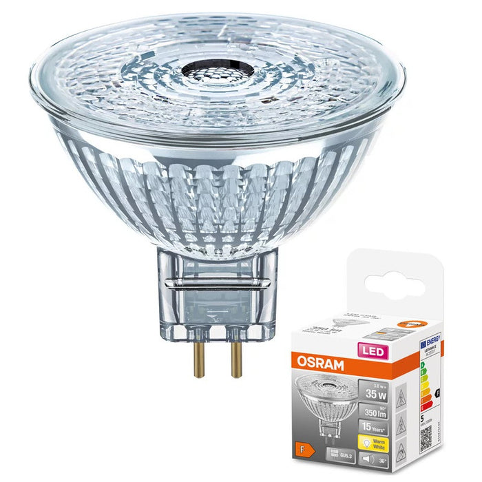 LED LAMP MR163536 12V 3.8W/827 GU5.3 LEDVANCE