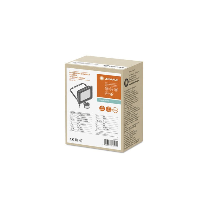 LED SPOTLIGHT FL COMP SEN V 10W 840 SYM 100 BK LEDVANCE - BLACK