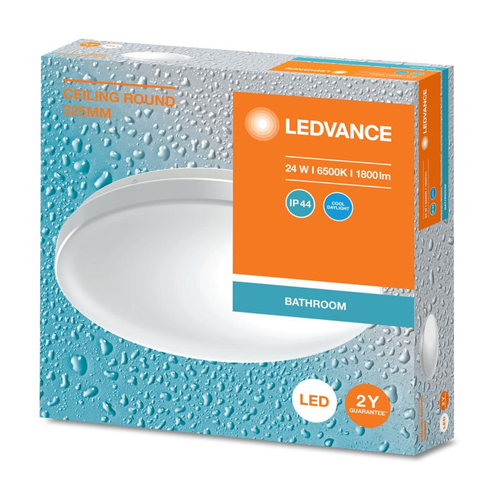 LED LAMP CEILING ROUND 325 24W 865 IP44 LEDVANCE