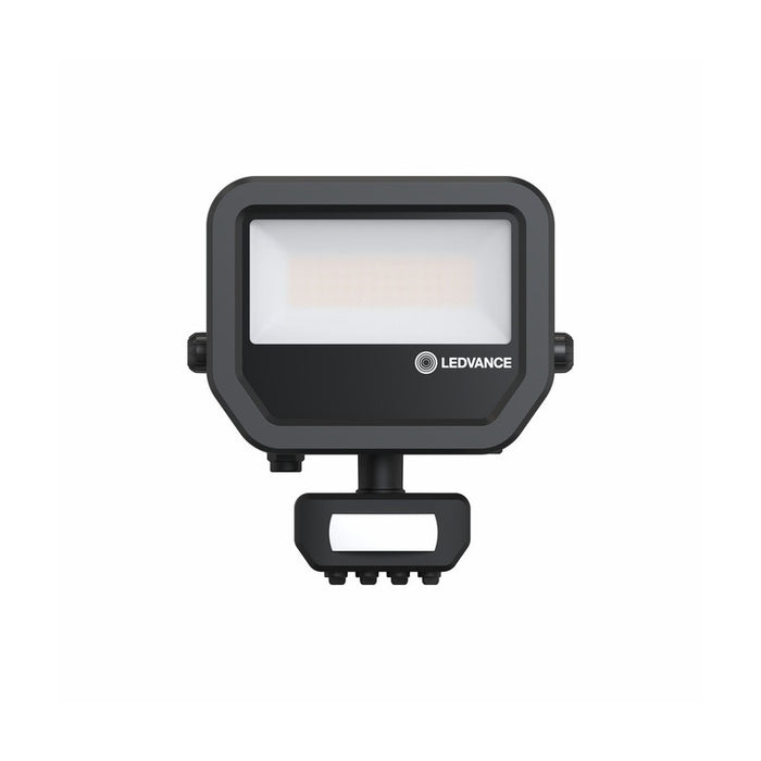 LED FLOODLIGHT WITH SENSOR FLOODLIGHT SENSOR 20 17W 2K4LM 840 PS SY100 BK LEDVANCE