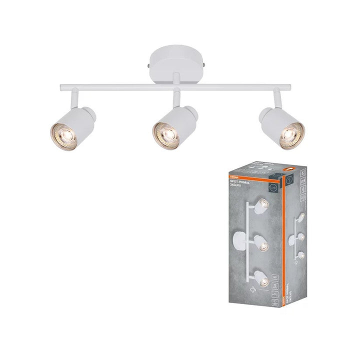 LED LIGHTING FIXTURE SPOT PRIMAL WHITE 3XGU10 LEDVANCE - WHITE