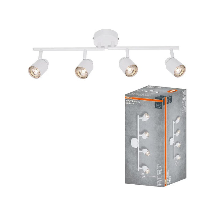 LED LIGHTING FIXTURE SPOT PRIMAL WHITE 4XGU10 LEDVANCE -WHITE