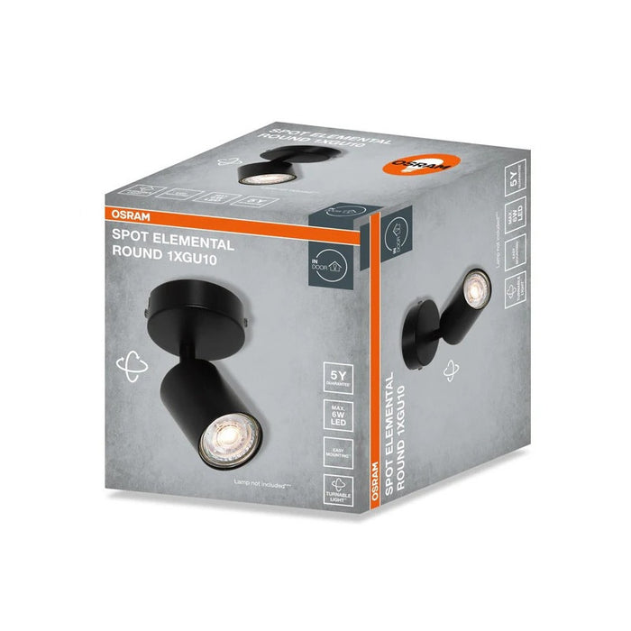 LED SPOT GU10 BLACK OSRAM ELEMENTAL