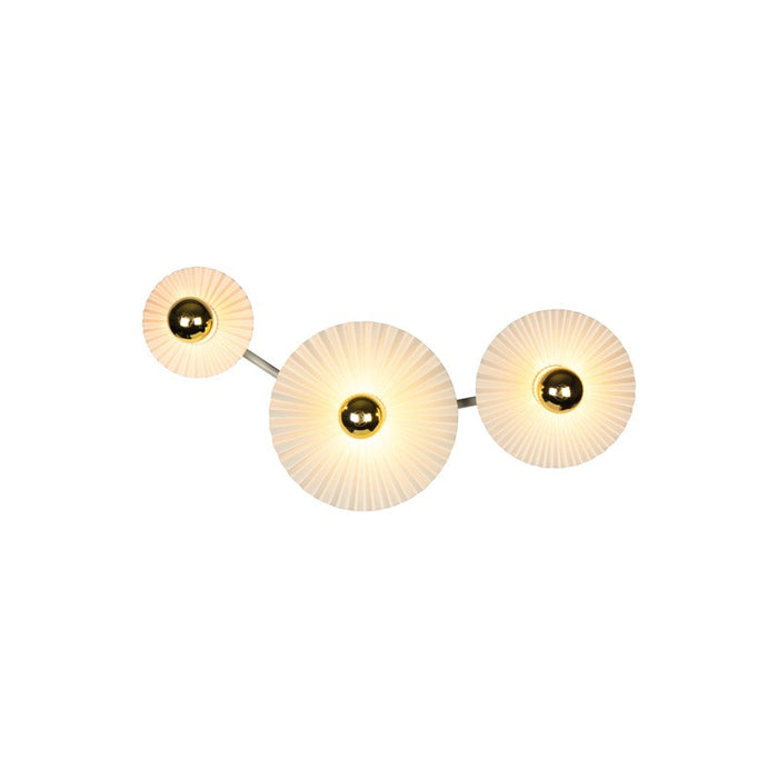 DECORATIVE LED LAMP WITH THREE SOCKETS FOR WALL DECOR PLISSEE WALL 3XE27 BG LEDVANCE