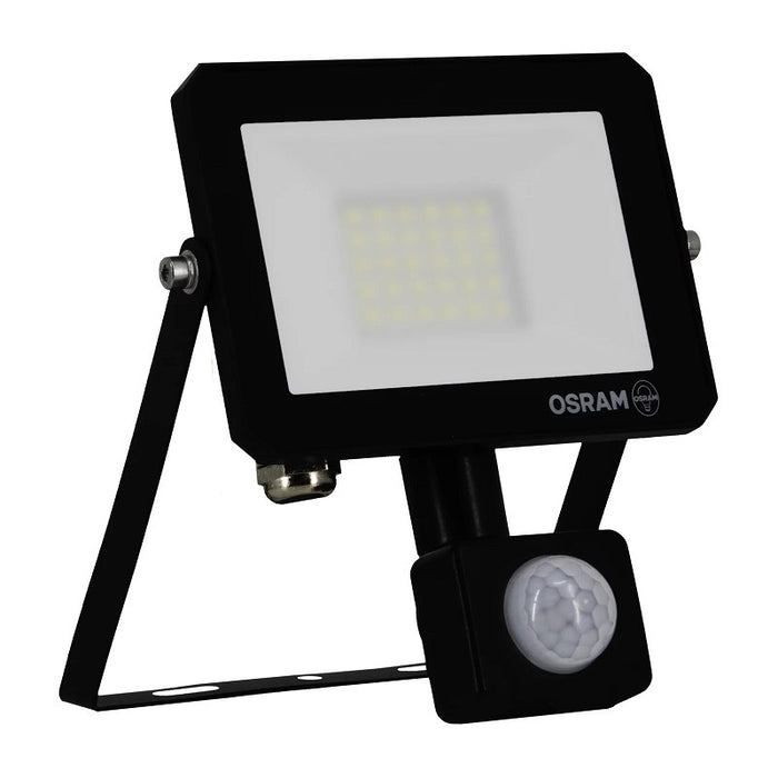LED FLOODLIGHT LUX SENSOR 20W 865 BLACK OSRAM LEDVANCE