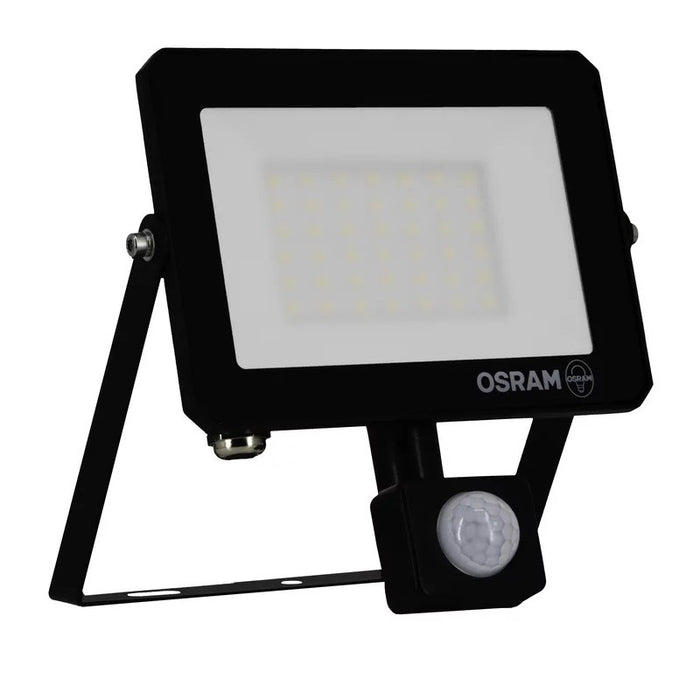LED SPOTLIGHT WITH SENSOR 30W 2700LM 6500K IP65 BLACK OSRAM FL LUX