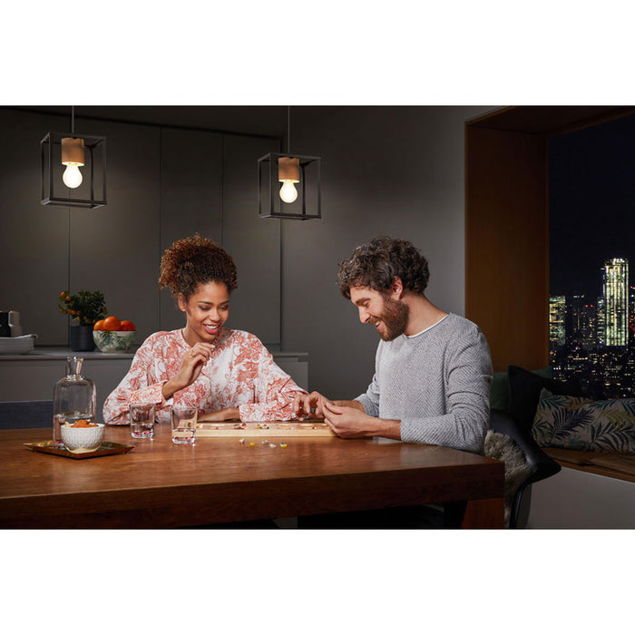 PENDANT E27 NAIROBI BLACK/WOOD LEDVANCE NAIROBI