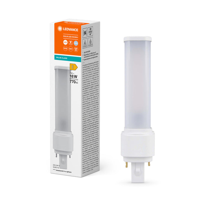 LED BULB G24 7W 4000K 770LM LEDVANCE