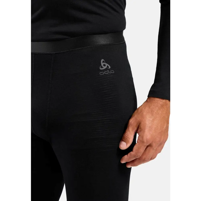 Legginsy męskie ODLO Merino 160 BL Bottom Long roz. M Czarne - Thermoactive underwearODM-BTE<<<Military