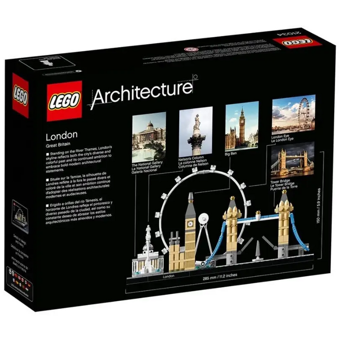 LEGO ARCHITECTURE 21034 LONDON - LEGOKLO-LEG<<<Construction setKLO<<<ActionPL