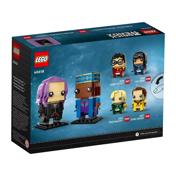 LEGO BRICKHEADZ HARRY POTTER 40618 KINGSLEY SHACKLEBOLT AND NIMFADORA TONKS - LEGOKLO-LEG<<<Construction