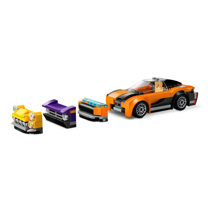 LEGO CITY 60408 Car Transporter Truck with Sports Cars - LEGOKLO-LEG<<<Construction
