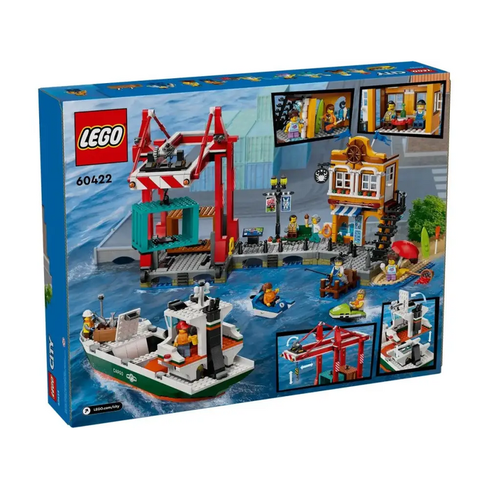 LEGO CITY 60422 Seaside Harbour with Cargo Ship - LEGOKLO-LEG<<<Construction setKLO<<<ActionPL