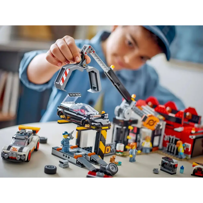 LEGO CITY 60472 Scrapyard with Cars - LEGOKLO-LEG<<<Construction setKLO<<<ActionPL